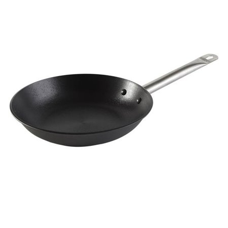 EMG EMG LCI19006 9.5 in. Imusa Lightweight Cast Iron Preseasoned Saute Pan; Dark Grey LCI19006